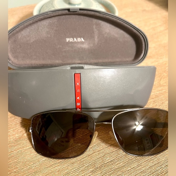 Prada Other - Men’s Prada Sunglasses, Excellent Condition, No Scratches